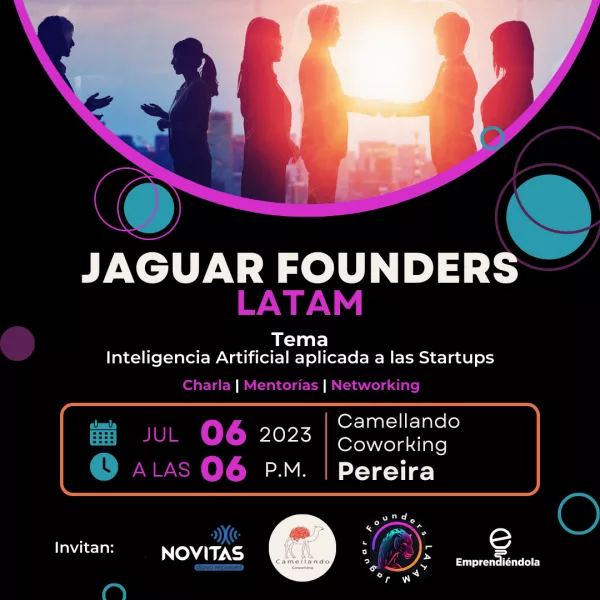 Participa en Jaguar Founders LATAM en Pereira